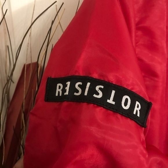 Bleaker & Mercer red bomber jacked SZ: M - Picture 4 of 10